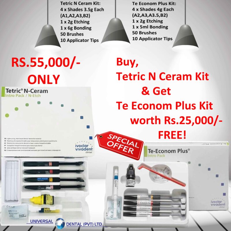 Dental Composite Tetric N Ceram Kit Deal Ivoclar - Universal dental