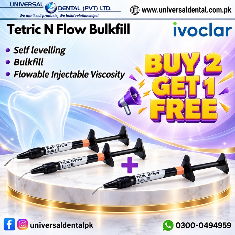 Tetric N Flow Bulkfill Composite Deal 2+1