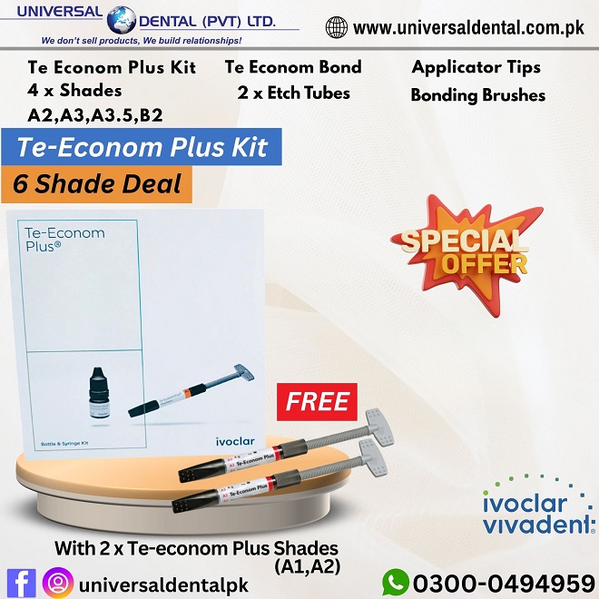 Te Econom Plus Composite Kit Deal 6 Syringes