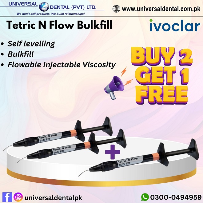 Tetric N Flow Bulkfill Composite Deal 2+1