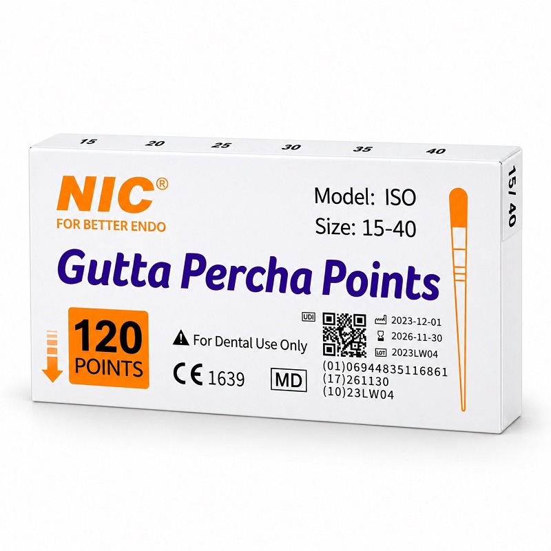 Gutta Percha Points (Conventional GP) - NIC