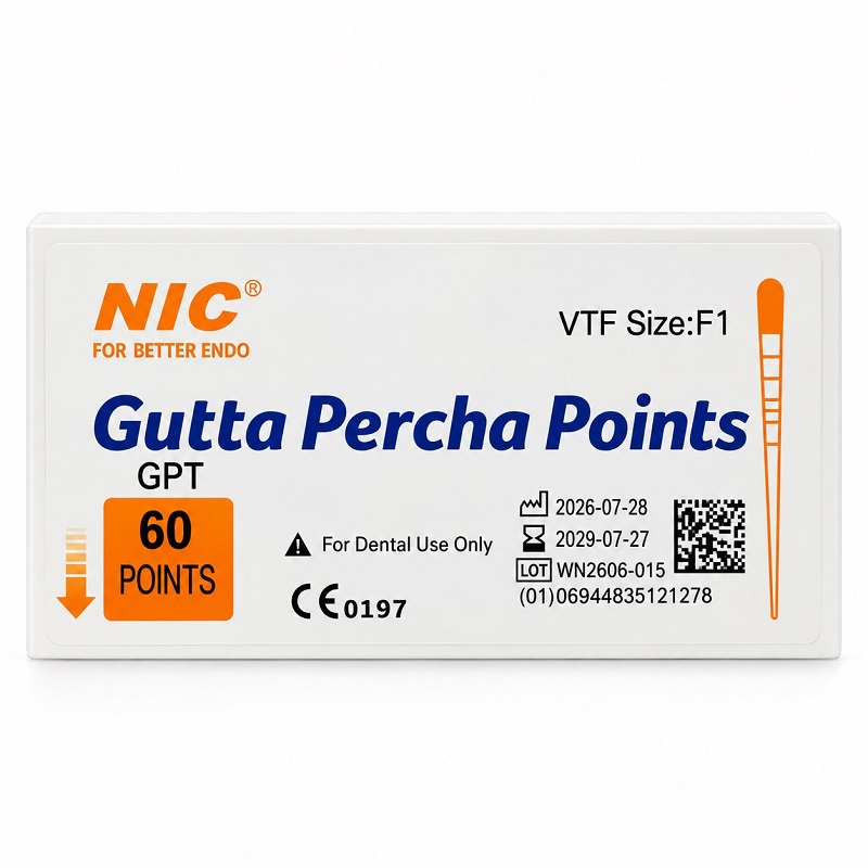 Gutta Percha Points (F1/F2/F3) - NIC