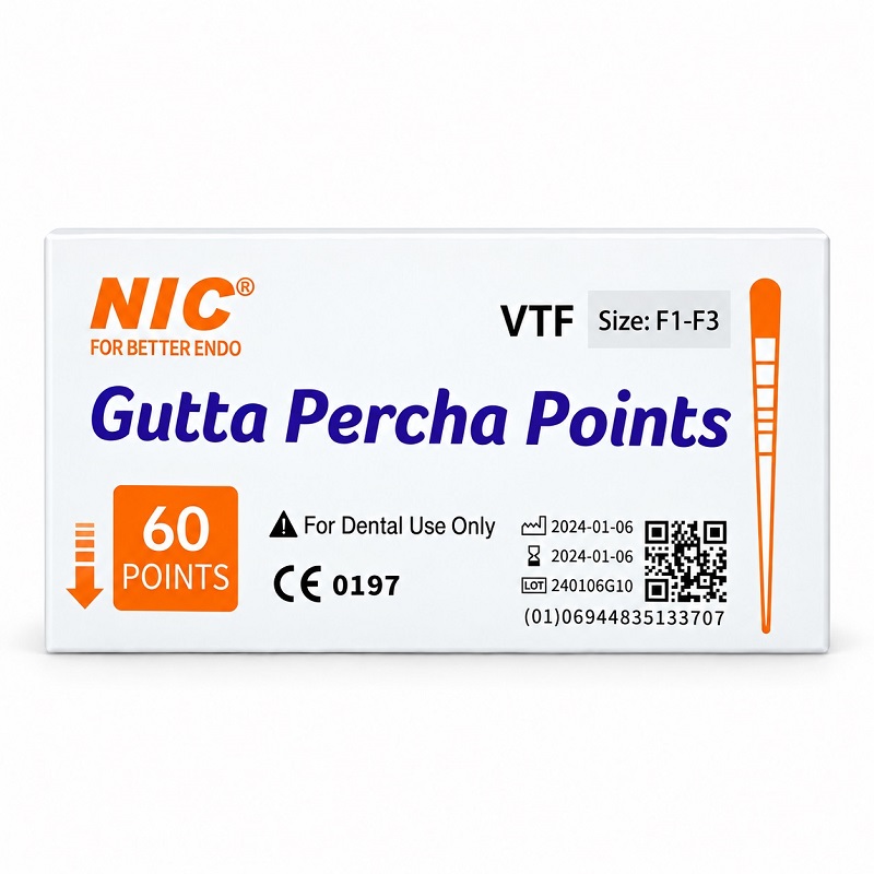 Gutta Percha Points (F1/F2/F3) - NIC